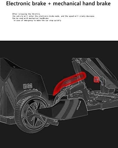 سكوتر كهربائي درفت للبالغين وللأطفال - 36 فولت - أبيض وأصفر COOLBABY DP10-OR-LHX electric scooter go cart electric