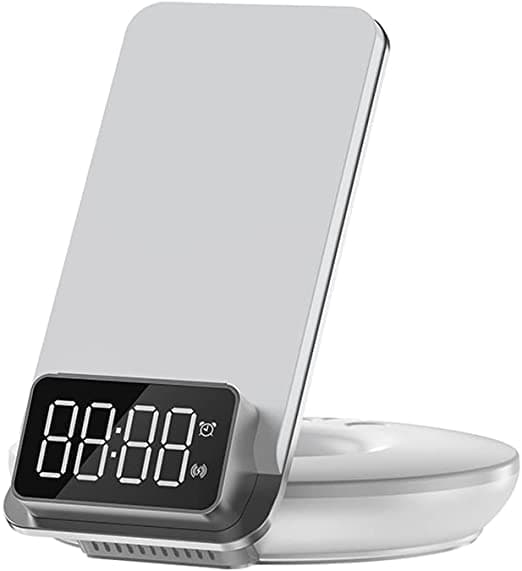 شاحن لاسلكي 4 في 1 WIWU Automatic Positioning Wireless Charger