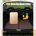 ثلاجة صغيرة للسيارة 8L زهري Car Refrigerator Mini Fridge - COOLBABY