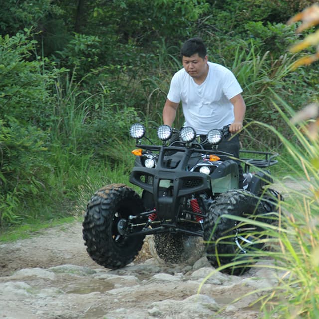 دراجه ناريه بأربع عجلات 150cc تعمل بالوقود كوول بيبي COOLBABY DGN01 Gas Powered Vehicle Motorbike Beach Buggy