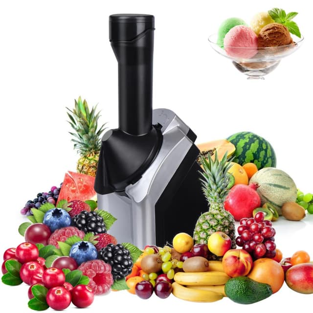 Cool Baby COOLBABY G030HAA Home Ice Cream Maker, Dessert Fruit Serve Ice Cream Machine, Frozen Dessert Make
