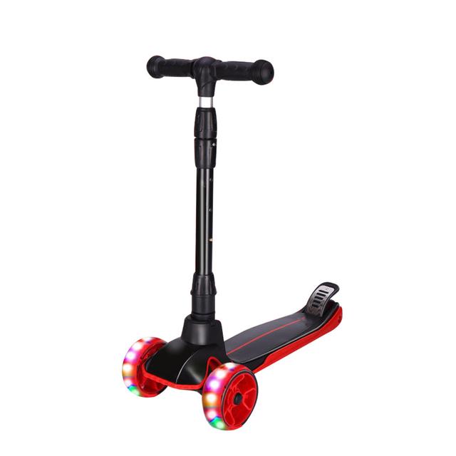 Cool Baby COOLBABY FLL Kids Scooter for Kids 3 Wheel with Light-Up Wheels Scooter, Kicksy Scooter Height Ajustable for Boys or Girls - SW1hZ2U6NTg1MDk4