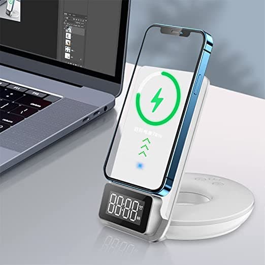 شاحن لاسلكي 4 في 1 WIWU Automatic Positioning Wireless Charger