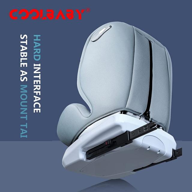 Cool Baby COOLBABY ETAQY02 child car seat for baby infant 0-4-12 years old universal rotatable two-way installation can sit and lie down - SW1hZ2U6NTk2NTY2