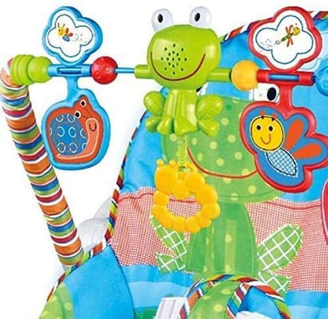 هزازة للأطفال أزرق Multi-function Baby Rocking Chair - COOLBABY
