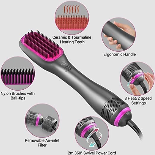 HairStar Professional Hair Dryer Brush