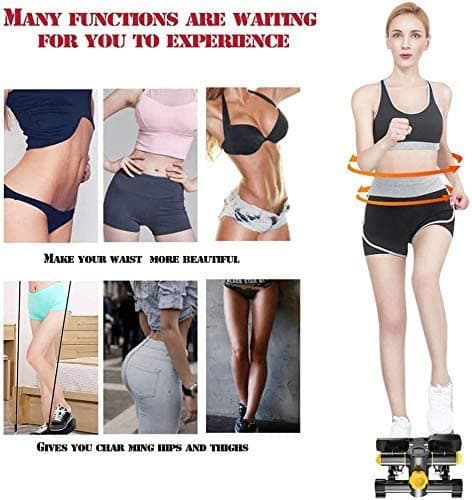 جهاز تمارين الارجل مع حبل المقاومة كول بيبي Cool Baby COOLBABY TBJ01 Mini Stepper Leg Bike Pedal at Home Trainer with Resistance Bands