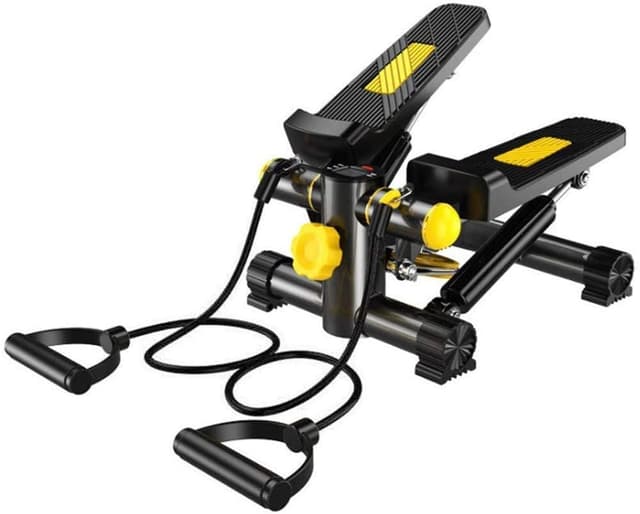 جهاز تمارين الارجل مع حبل المقاومة كول بيبي Cool Baby COOLBABY TBJ01 Mini Stepper Leg Bike Pedal at Home Trainer with Resistance Bands