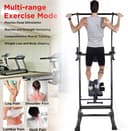 Cool Baby COOLBABY YLY2050 Power Tower with Bench: Pull Up Bar Stand Dip Station Adjustable Height Heavy Duty Multi-Function Fitness Training Equipment Home Gym - 216974