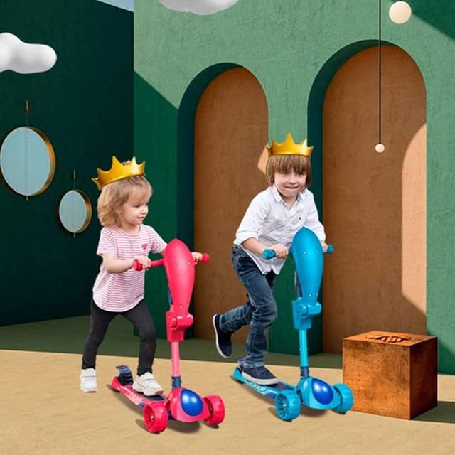 سكوتر ثلاثي العجلات للأطفال 2 في 1 COOLBABY Children's scooter