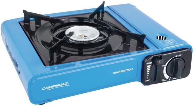 موقد غاز شعلة واحدة - أزرق وأسود CAMPINGAZ BISTRTO 2 STOVE - SW1hZ2U6NTc3NzY0