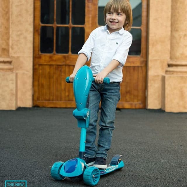 سكوتر ثلاثي العجلات للأطفال 2 في 1 COOLBABY Children's scooter