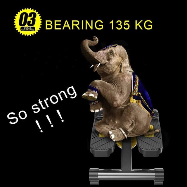 جهاز تمارين الارجل مع حبل المقاومة كول بيبي Cool Baby COOLBABY TBJ01 Mini Stepper Leg Bike Pedal at Home Trainer with Resistance Bands