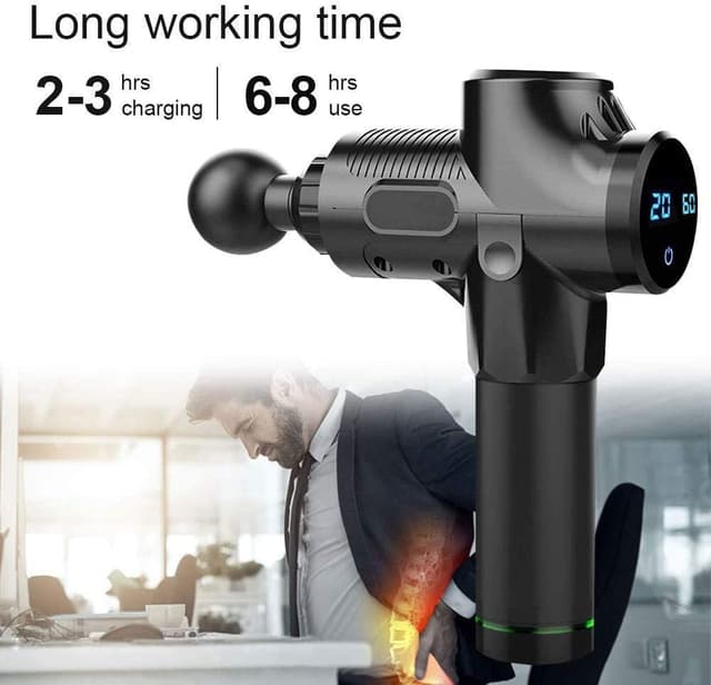 جهاز المساج المحمول COOLBABY Portable Ultra-Quiet Muscle Massage Gun COOLBABY