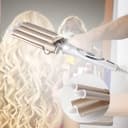 جهاز تكسير الشعر 3 أنابيب كيمي Kemei 3 Tubes Professional Hair Curler