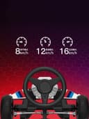 سكوتر كهربائي درفت للبالغين وللأطفال - 36 فولت - أبيض وأصفر COOLBABY DP10-OR-LHX electric scooter go cart electric