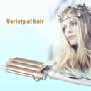 جهاز تكسير الشعر 3 أنابيب كيمي Kemei 3 Tubes Professional Hair Curler