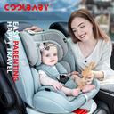 Cool Baby COOLBABY ETAQY02 child car seat for baby infant 0-4-12 years old universal rotatable two-way installation can sit and lie down - SW1hZ2U6NTkyMDE3