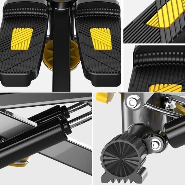 جهاز تمارين الارجل مع حبل المقاومة كول بيبي Cool Baby COOLBABY TBJ01 Mini Stepper Leg Bike Pedal at Home Trainer with Resistance Bands