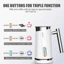 غلاية حليب بالرغوة Sinco Milk Frother