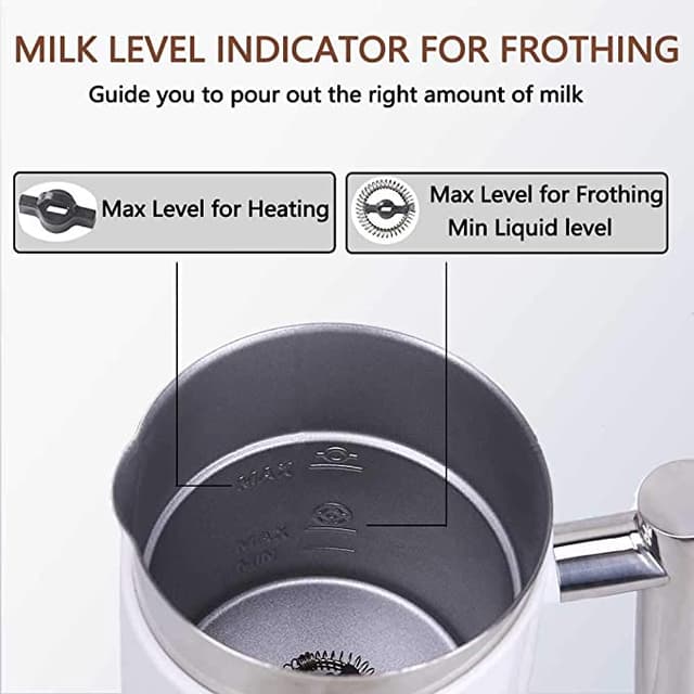 غلاية حليب بالرغوة Sinco Milk Frother