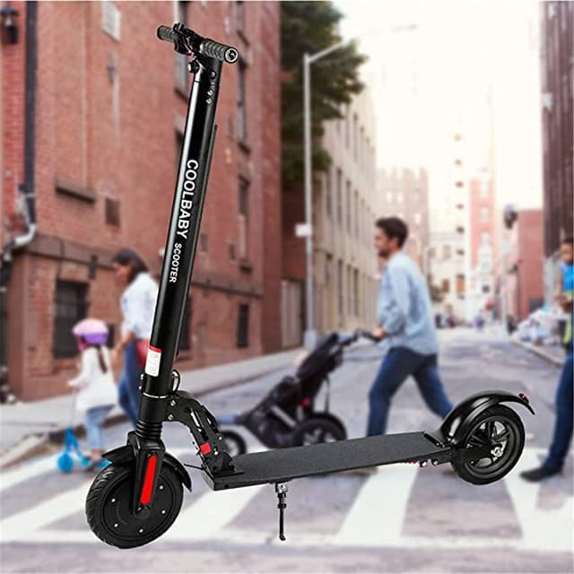 Cool Baby COOLBABY S2 Adult E Scooter Easy Folding 8.5 Inch Tire Smart Electric Kick Scooter, Lightweight Easy Fold 25KM/H|MAX LOAD 120KG