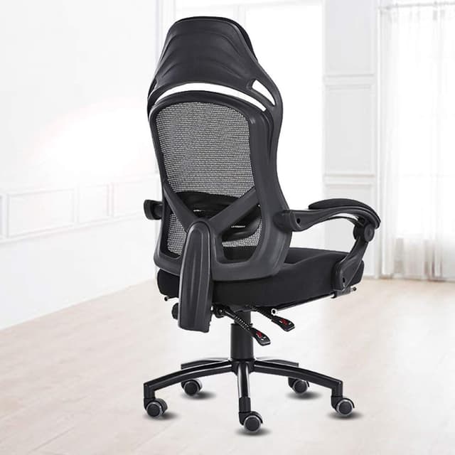 Cool Baby COOLBABY BGY04 Black Office Chair, Ergonomic Desk Chair, Computer Mesh Chair with Lumbar Support and Flip-up Arms