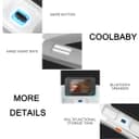 Cool Baby COOLBABY PBJ23 Fitness Automatic Treadmill - Foldable Motorized Walking & Running Machine - with 10 inch Touchscreen & Auto Incline