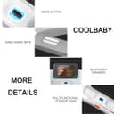 Cool Baby COOLBABY PBJ23 Fitness Automatic Treadmill - Foldable Motorized Walking & Running Machine - with 10 inch Touchscreen & Auto Incline