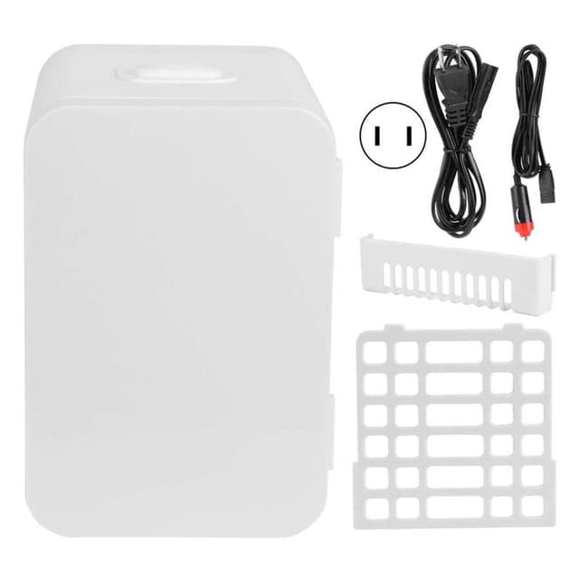 Cool Baby COOLBABY CZBX03 8L Mini Refrigerator Small Car Home Fridge Portable Dual-Use Travel Freezer Ultra Quiet Low Noise Cooler Warmer