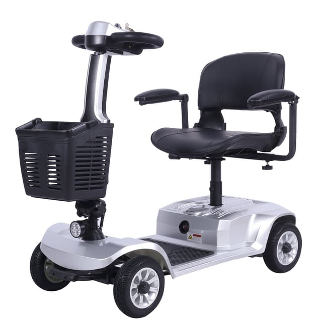 كرسي متحرك كهربائي لذوي الإحتياجات الخاصة رباعي العجلات 190 كيلوغرام 250 واط كوول بيبي COOLBABY X-02 4 Portable Electric Wheelchair Leg Scooter for Adults Seniors Medical