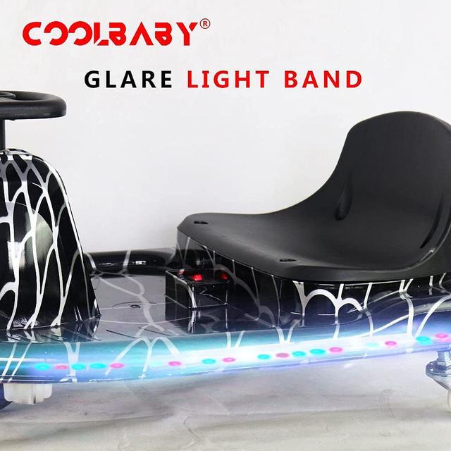 سكوتر درفت كهربائي للأطفال Drift Crazy Cart Electric Scooter Go Kart - COOLBABY - SW1hZ2U6NTg4NzAz