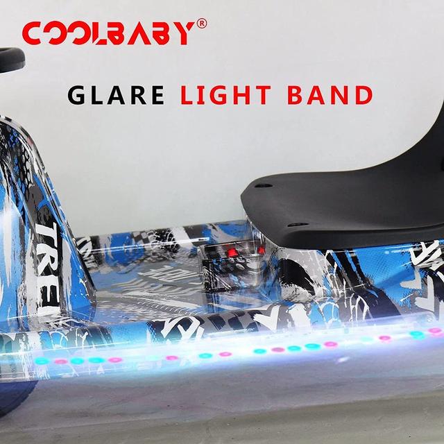 سكوتر درفت كهربائي للأطفال Drift Crazy Cart Electric Scooter Go Kart - COOLBABY - SW1hZ2U6NTg4NzMx