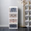 Cool Baby COOLBABY YLY010 24x Storage box Shoe box Shoe Storage box Transparent Shoe box Foldable Plastic drawer Stackable Storage Cabinet