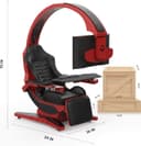 كرسي قيمنق إحترافي بمكبرات صوت INGREM YXC1A Coding Cabin Computer Cockpit Fat House Happy Chair - COOLBABY - 720909