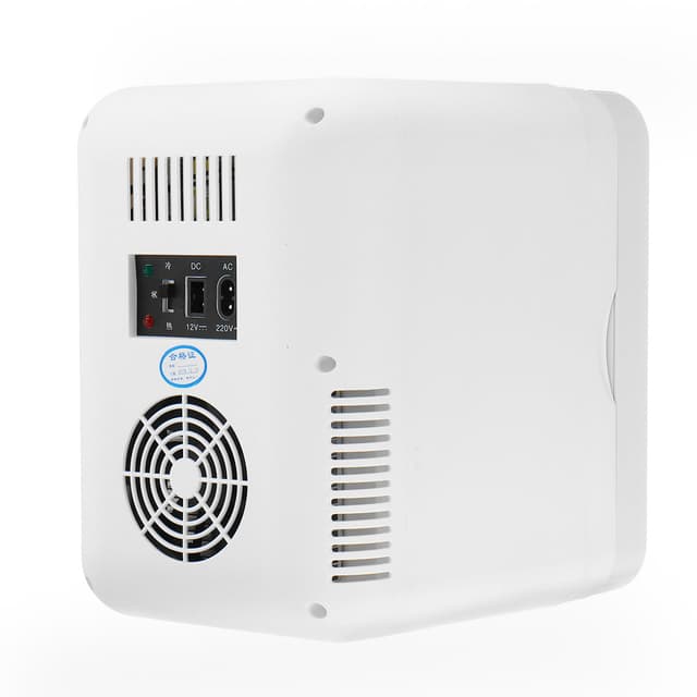 Cool Baby COOLBABY CZBX03 8L Mini Refrigerator Small Car Home Fridge Portable Dual-Use Travel Freezer Ultra Quiet Low Noise Cooler Warmer