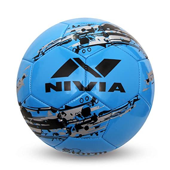 كرة قدم (5) - أزرق NIVIA SNOW STORM MACHINE STITCHED FOOTBALL