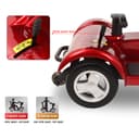 كرسي متحرك كهربائي لذوي الإحتياجات الخاصة رباعي العجلات 190 كيلوغرام 250 واط كوول بيبي COOLBABY X-01 Golf Cart Electric Adult Mobility Scooter Trolley