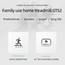 Cool Baby COOLBABY PBJ23 Fitness Automatic Treadmill - Foldable Motorized Walking & Running Machine - with 10 inch Touchscreen & Auto Incline