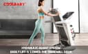سير كهربائي 14.8 كم بالساعة 4 حصان 150 كيلو قابل للطي مكبر صوت هاي فاي كوول بيبي COOLBABY PBJ27 Fitness Automatic Motorized Treadmill