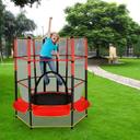 ترامبولين مع شبكة حماية COOLBABY 5 FT Kids Trampoline - SW1hZ2U6NTkyMjgz