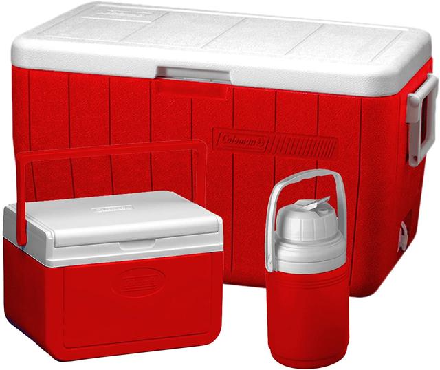 COLEMAN 48 QT COMBO COOLER RED - SW1hZ2U6NTc3OTgy