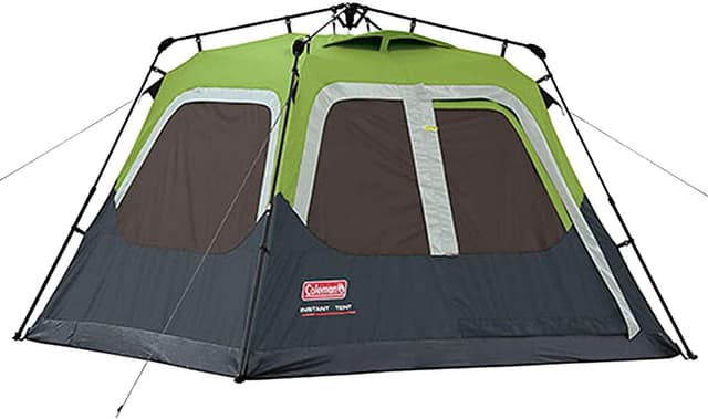 خيمة متنقلة 6 اشخاص - أخضر ورمادي COLEMAN INSTANT TENT 6 PERSON