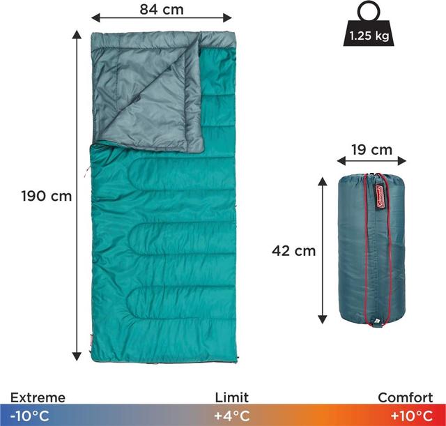 COLEMAN SLEEPING BAG ATLANTIC - SW1hZ2U6NTc3MjQz