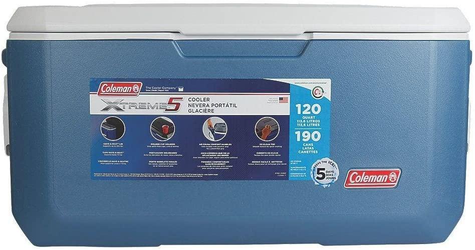 Coleman COOLER 120QT XTREME BLUE OMLD 5888