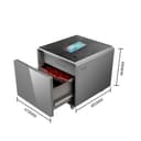 طاولة ثلاجة لغرف القيمنق - 30 لتر  Smart Coffee Table Minibar Ice Bar Sofa Corner Cabinet  With Wireless Charging & USB - COOLBABY