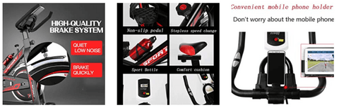 دراجة التمارين الرياضية Sports Fitness Pedal Bike - COOLBABY