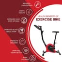 دراجة التمارين للرياضية Fitness Upright Exercise Bike - COOLBABY