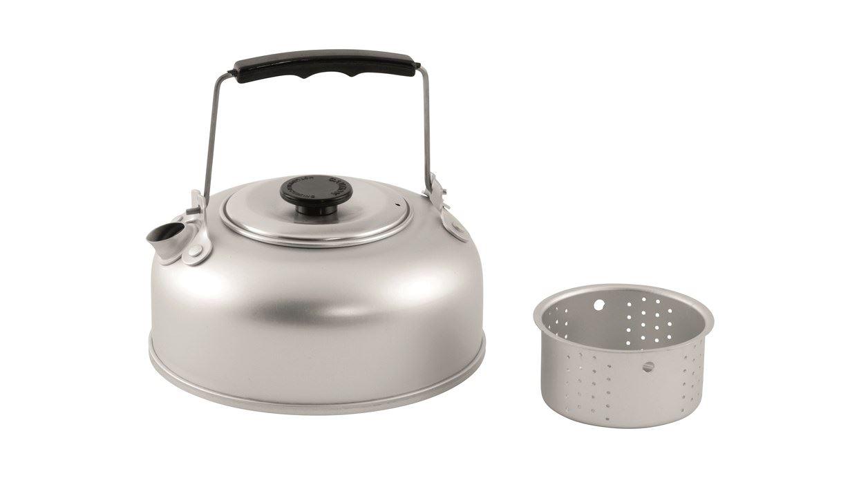 ابريق شاي 0.9 لتر - فضي Easy Camp Compact Kettle 0.9L