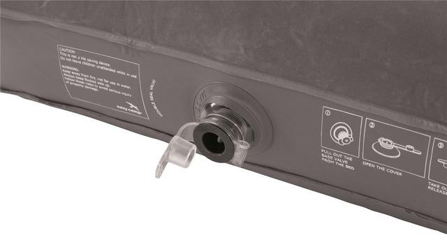 مرتبة سرير مفردة (قابلة للنفخ) - أسود و رمادي Easy Camp Flock Single